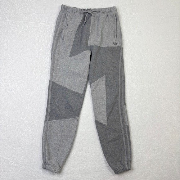 Adidas Danielle Cathari Patchwork Sweatpants Three Stripe Joggers Mens Small - Picture 1 of 13